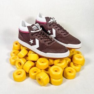 CONVERSE CONS FASTBREAK PRO MID - RUGGED
BROWN/WHITE/MESA ROSE FOR MEN SIZE 8